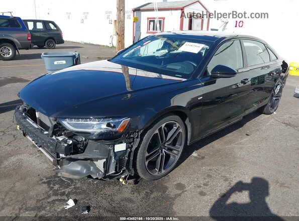 WAULDAF84SN001482 2025 AUDI OTHER Черный Передняя левая четверть