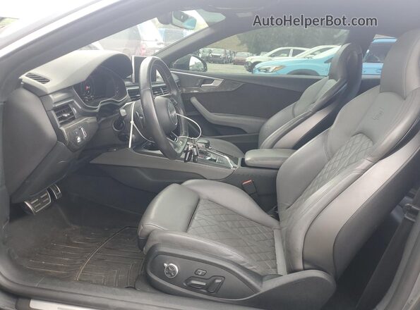 WAUP4AF58JA056191 2018 AUDI S5 Серый Вид салона спереди