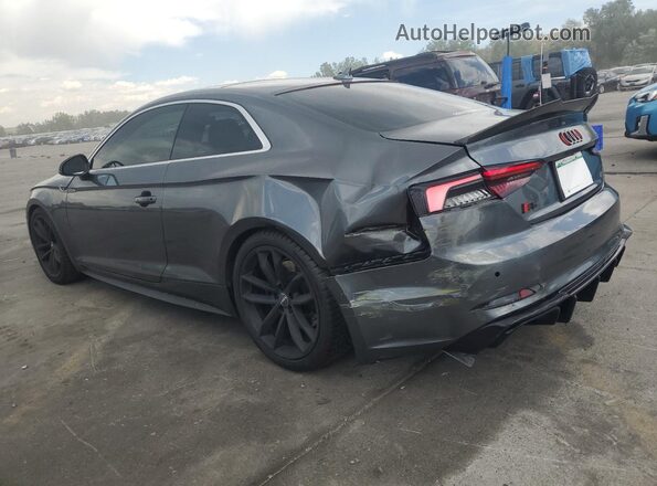 WAUP4AF58JA056191 2018 AUDI S5 Серый Задняя левая четверть