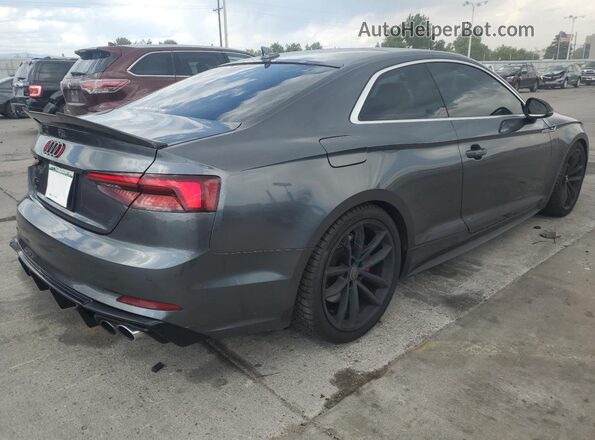 WAUP4AF58JA056191 2018 AUDI S5 Серый Задняя правая четверть
