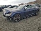 2018 Audi S5 Premium Plus Blue vin: WAUP4AF5XJA007820