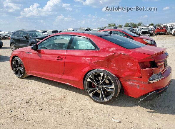 WAUR4AF57MA050203 2021 AUDI S5 Красный Задняя левая четверть