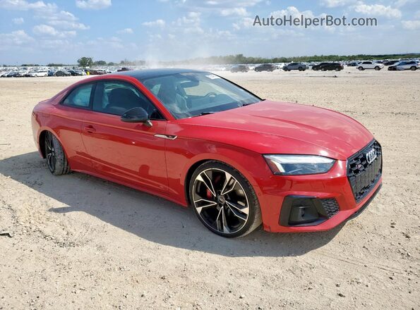 WAUR4AF57MA050203 2021 AUDI S5 Красный Передняя правая четверть