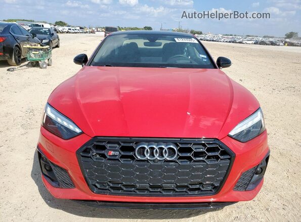 WAUR4AF57MA050203 2021 AUDI S5 Красный Вид спереди