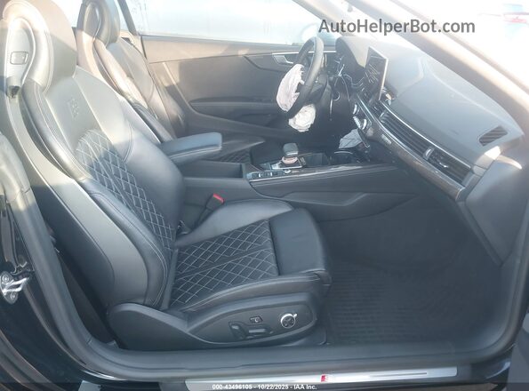 WAUW4GF56NN005236 2022 AUDI S5 Черный Вид салона спереди