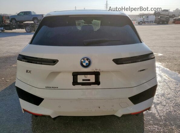 WB523CF01RCP94121 2024 BMW IX White Widok z tyłu