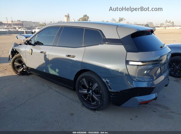 WB523CF06SCT60704 2025 BMW IX Gray Trasero izquierdo