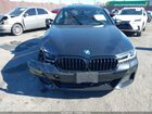 2022 Bmw 530e   Черный vin: WBA13AG05NCK28828
