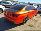 2023 Bmw 530e   Оранжевый vin: WBA13AG0XPCN31204