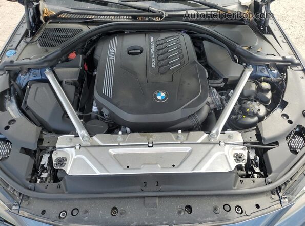 WBA13AR09MCF92779 2021 BMW M4 Синий Вид задней части салона