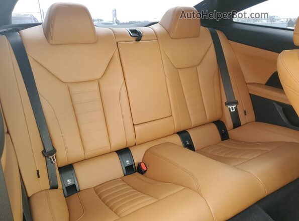 WBA13AR09MCF92779 2021 BMW M4 Синий Вид задних сидений
