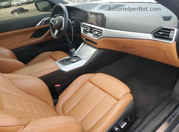 WBA13AR09MCF92779 2021 BMW M4 Синий Вид панели приборов