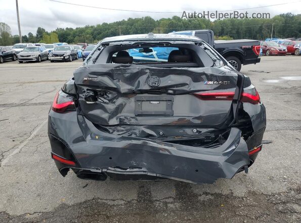 WBA13AW09PFP18742 2023 BMW M4 Gray უკანა ხედი