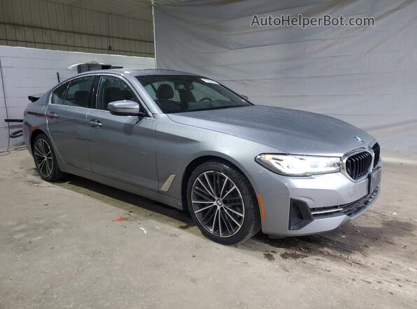WBA13BJ05PCM82735 2023 BMW 5 SERIES Серый Передняя правая четверть