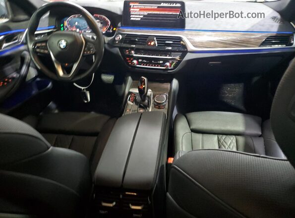 WBA13BJ05PCM82735 2023 BMW 5 SERIES Серый Вид панели приборов