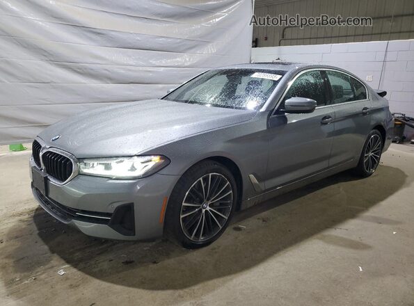 WBA13BJ05PCM82735 2023 BMW 5 SERIES Серый Передняя левая четверть