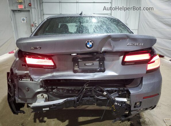 WBA13BJ05PCM82735 2023 BMW 5 SERIES Серый Вид сзади