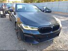 2021 Bmw M550i Xdrive Black vin: WBA13BK0XMCG83687