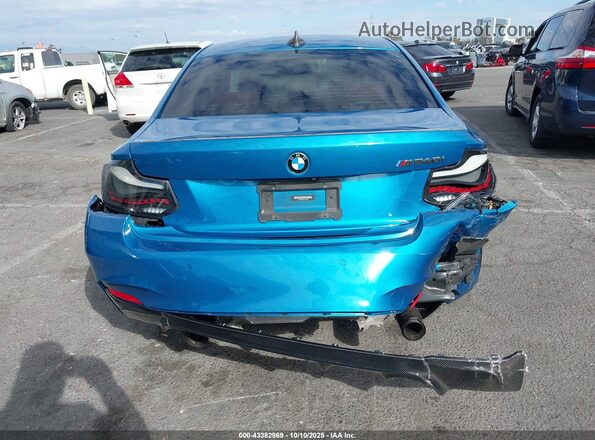 WBA2J5C02L7E75840 2020 BMW M2 Синий 