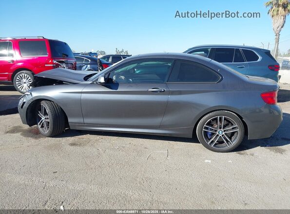 WBA2J5C5XJVB27773 2018 BMW M2 Серый Панорамный вид салона 360°