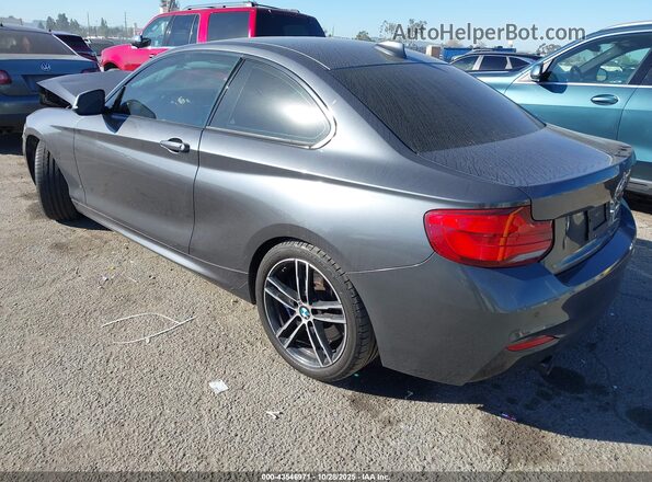 WBA2J5C5XJVB27773 2018 BMW M2 Серый Задняя левая четверть