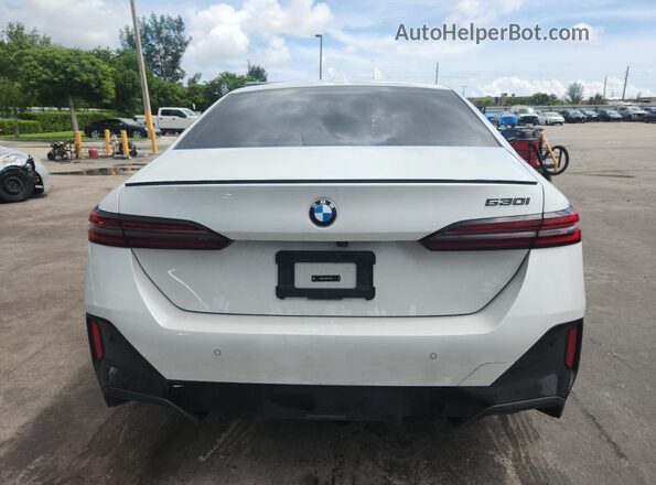 WBA43FJ06RCP97096 2024 BMW 5 SERIES Белый Вид сзади