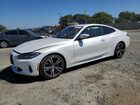 2021 Bmw 430i White vin: WBA53AP02MCG44662