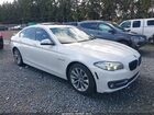2016 Bmw 528i   White vin: WBA5A5C56GG350674