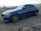 2020 Bmw 330i Синий vin: WBA5R1C09LFH66551
