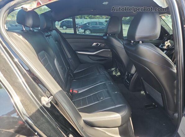 WBA5U7C09LFH62582 2020 BMW M3 Black Vista de los asientos traseros