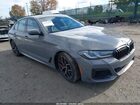 2022 Bmw 540 I Xdrive Gray vin: WBA73BJ06NWX76036