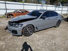 2022 Bmw 540 Xi Gray vin: WBA73BJ0XNWX56419