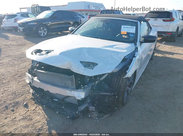 WBA73DB06SCU37896 2025 BMW M4 White Դիմացի տեսք