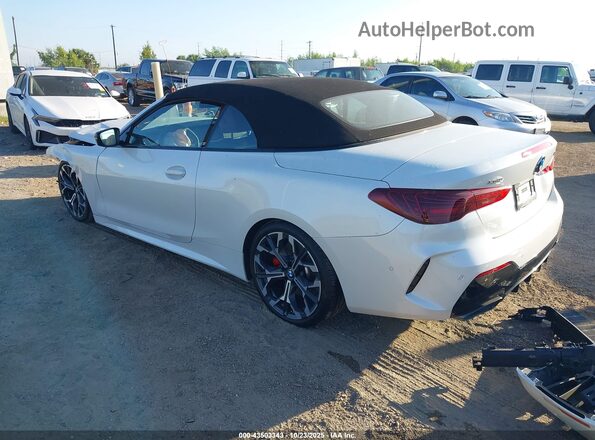 WBA73DB06SCU37896 2025 BMW M4 White Հետևի ձախ