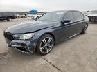 2017 Bmw 740 I Black vin: WBA7E2C34HG740975