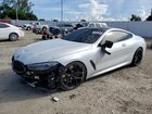 2019 Bmw M850xi White vin: WBABC4C57KBU95557