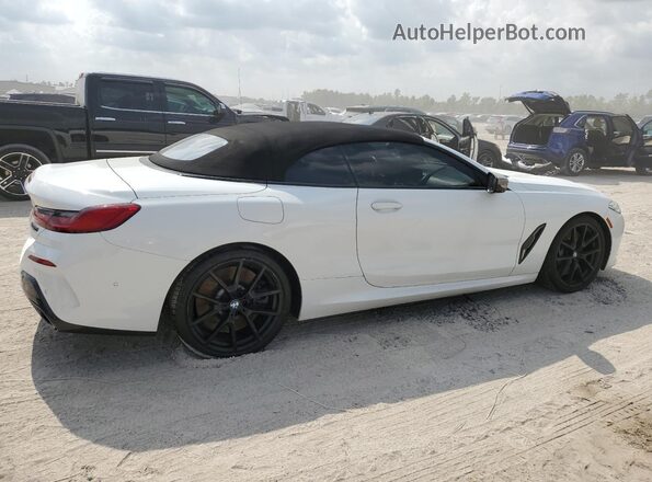 WBAFY4C06LCD38303 2020 BMW M8 Белый Задняя правая четверть