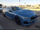 2022 Bmw 840 Gran Coupe I Light Blue vin: WBAGV2C02NCH67667
