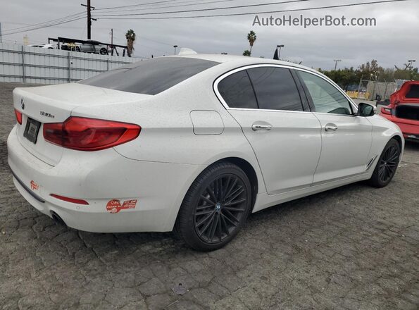 WBAJA9C55JB033169 2018 BMW 5 SERIES Белый Задняя правая четверть