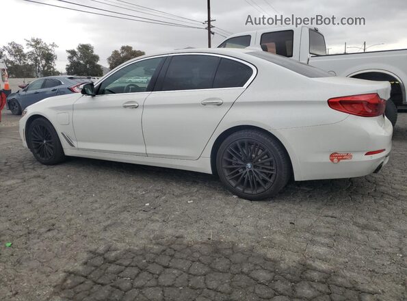 WBAJA9C55JB033169 2018 BMW 5 SERIES Белый Задняя левая четверть