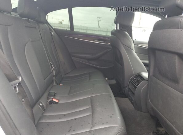 WBAJA9C55JB033169 2018 BMW 5 SERIES Белый Вид задних сидений