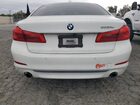 2018 Bmw 530e Белый vin: WBAJA9C55JB033169