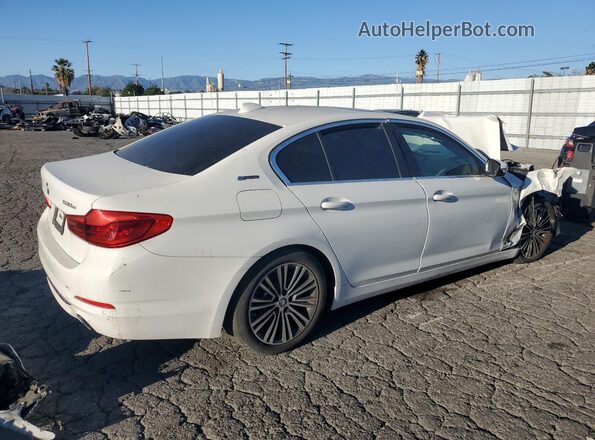 WBAJA9C55KB388568 2019 BMW 5 SERIES Белый Задняя правая четверть
