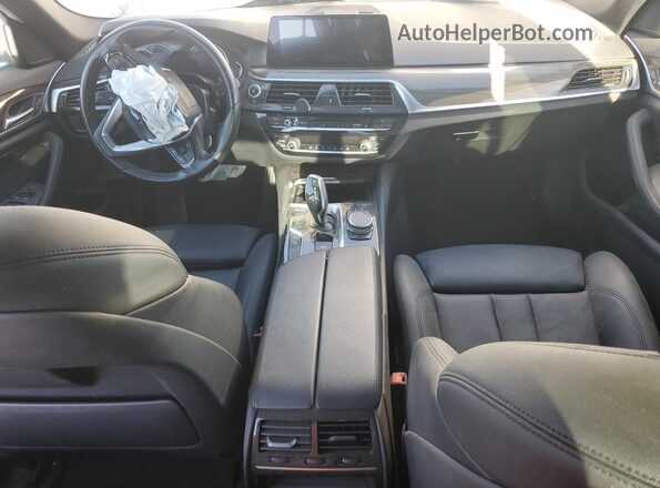 WBAJA9C55KB388568 2019 BMW 5 SERIES Белый Вид панели приборов