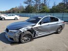 2018 Bmw M550xi Gray vin: WBAJB9C53JB049870
