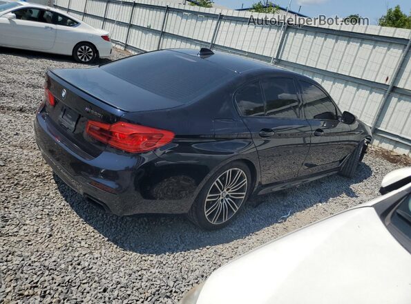 WBAJB9C54KB465055 2019 BMW M5 Blue Tył prawy