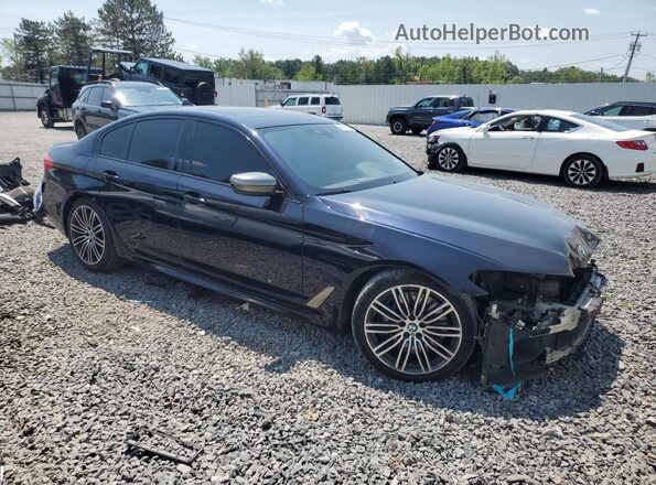 WBAJB9C54KB465055 2019 BMW M5 Blue Przód prawy