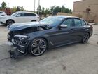2018 Bmw M550xi Gray vin: WBAJB9C59JB034712