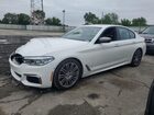 2018 Bmw M550xi White vin: WBAJB9C59JB035942