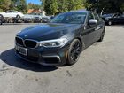 2018 Bmw M550xi Black vin: WBAJB9C5XJB035707